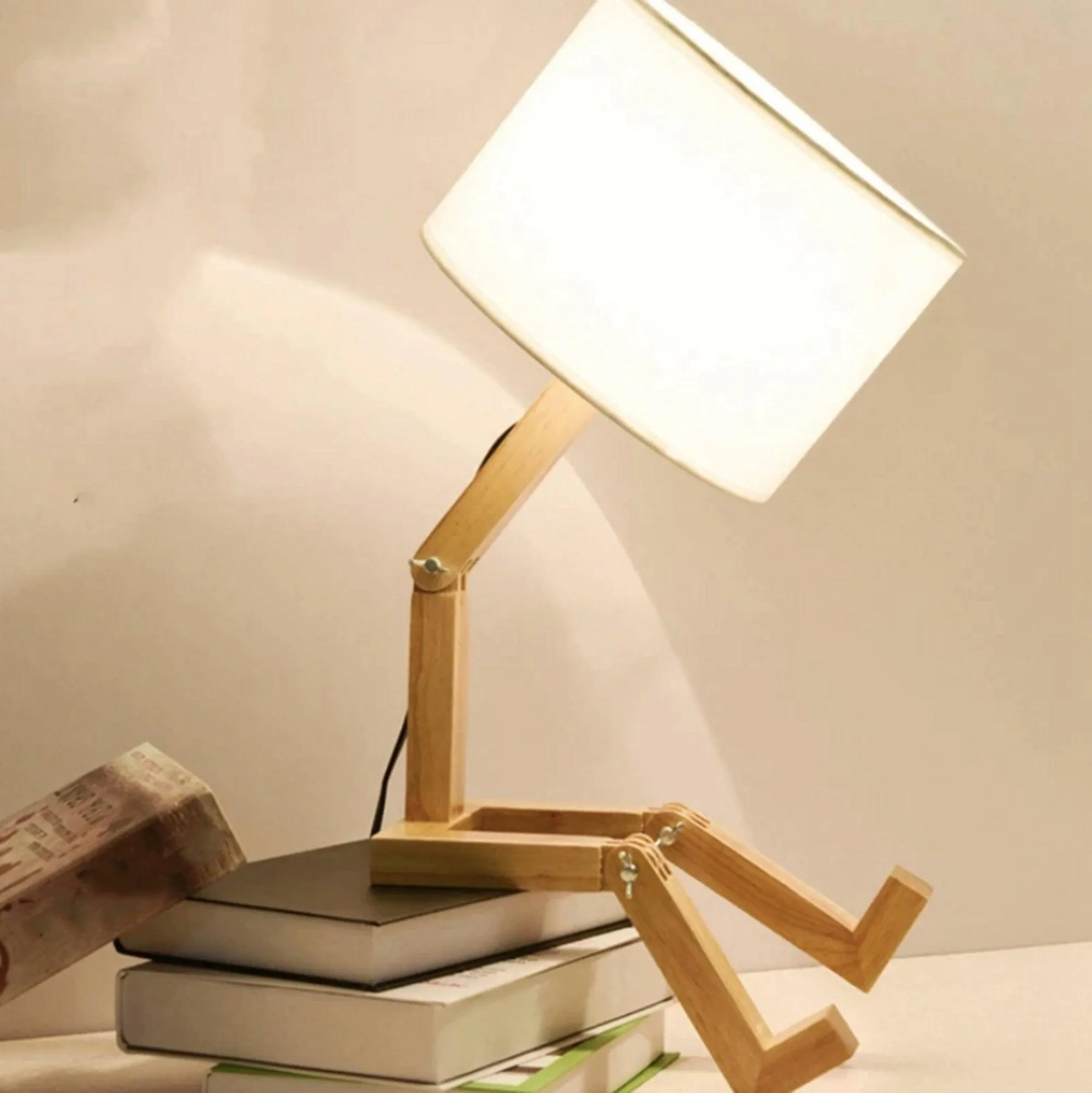 Robot Bedside Lamp
