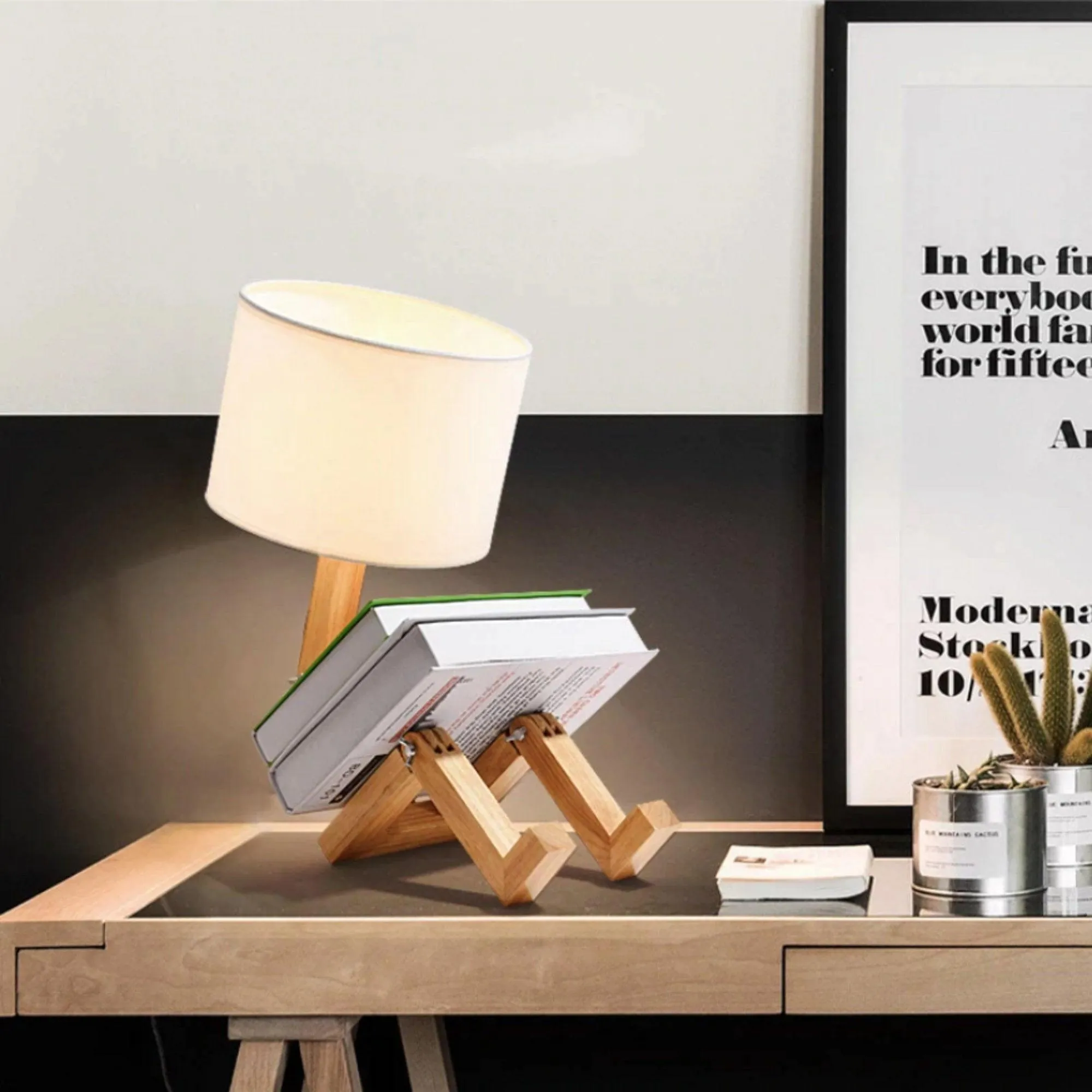Robot Bedside Lamp