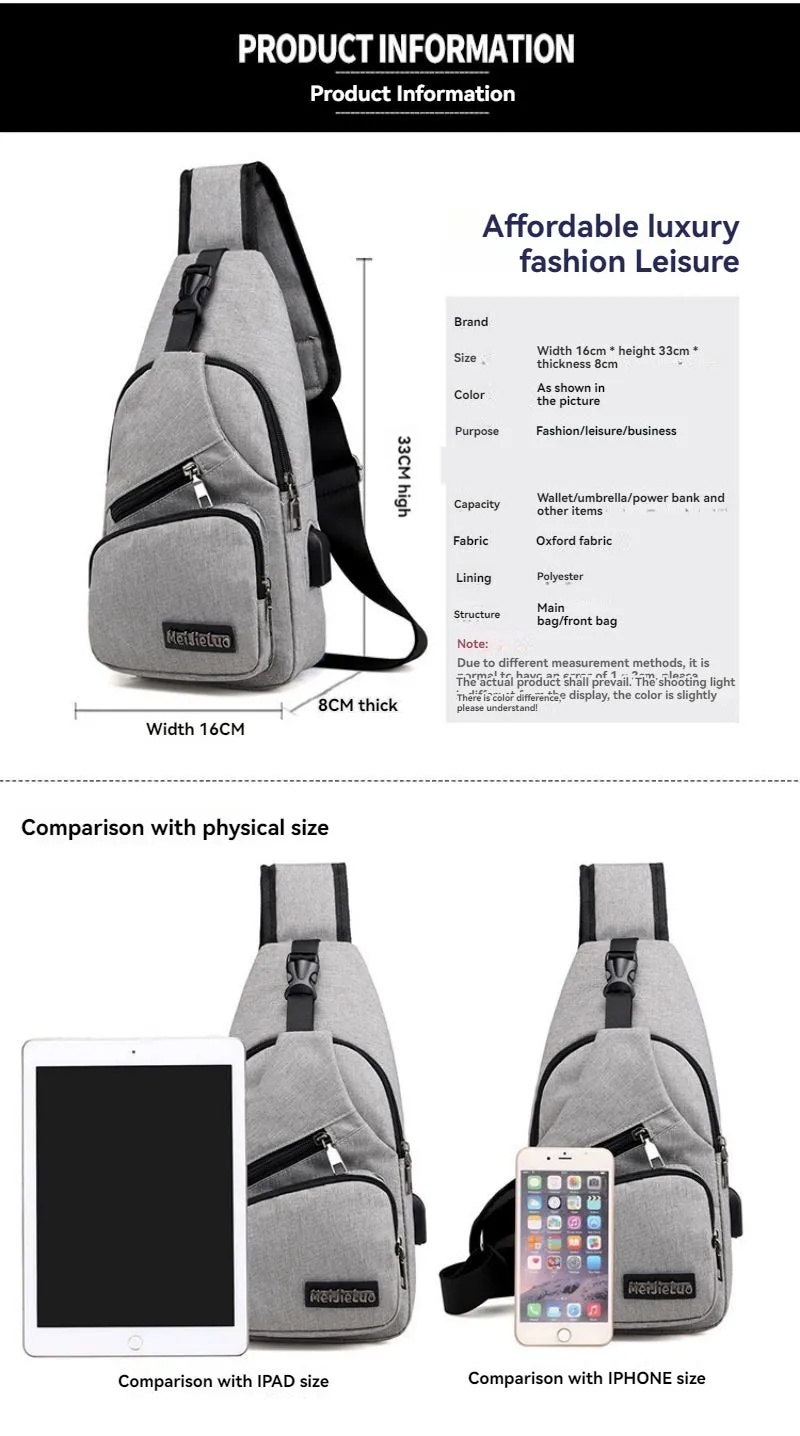 Sports Outdoor Crossbody Bag- King Stone Brothers and Co™️