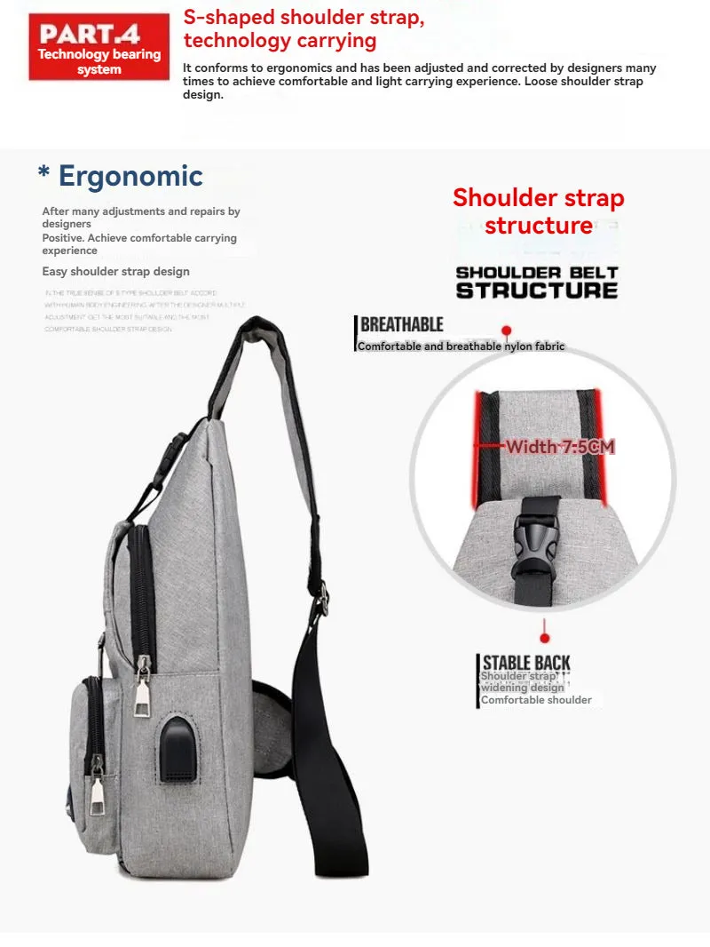 Sports Outdoor Crossbody Bag- King Stone Brothers and Co™️