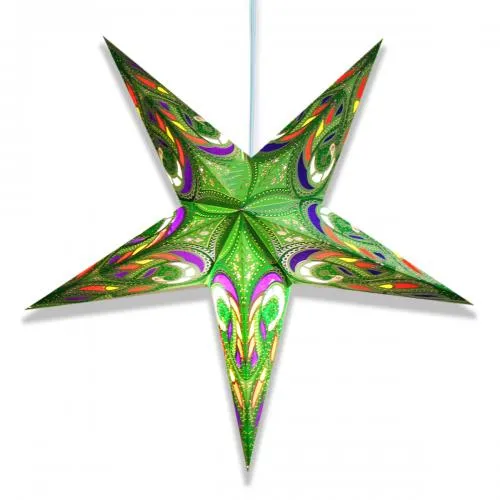 Star Lantern Light Shade - Choice of Colours