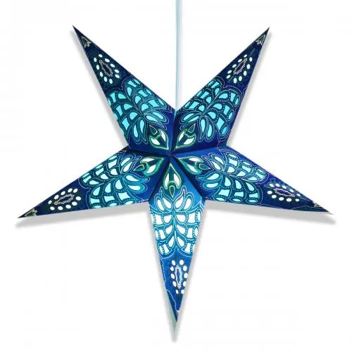 Star Lantern Light Shade - Choice of Colours