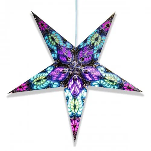 Star Lantern Light Shade - Choice of Colours