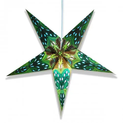 Star Lantern Light Shade - Choice of Colours
