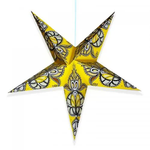 Star Lantern Light Shade - Choice of Colours
