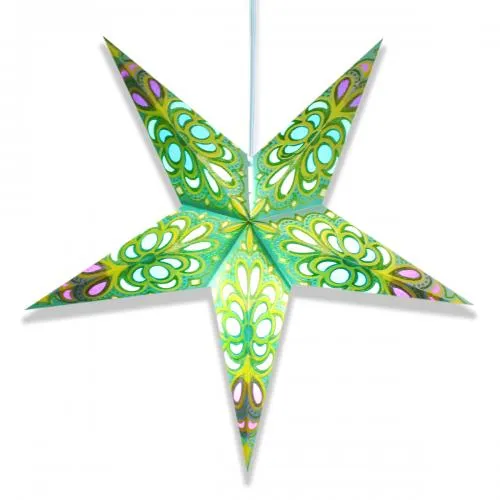 Star Lantern Light Shade - Choice of Colours