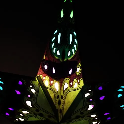 Star Lantern Light Shade - Choice of Colours