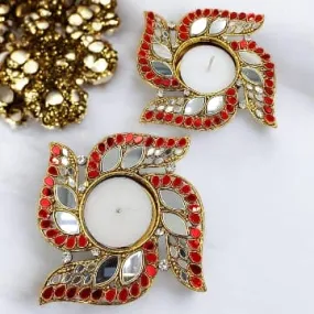Swastik Diya Set - Accessory