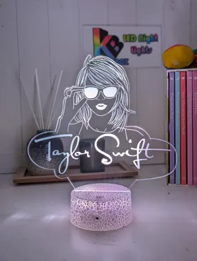 Taylor Swift Era Tour Swiftee Fan 3D LED Night Light Lamp
