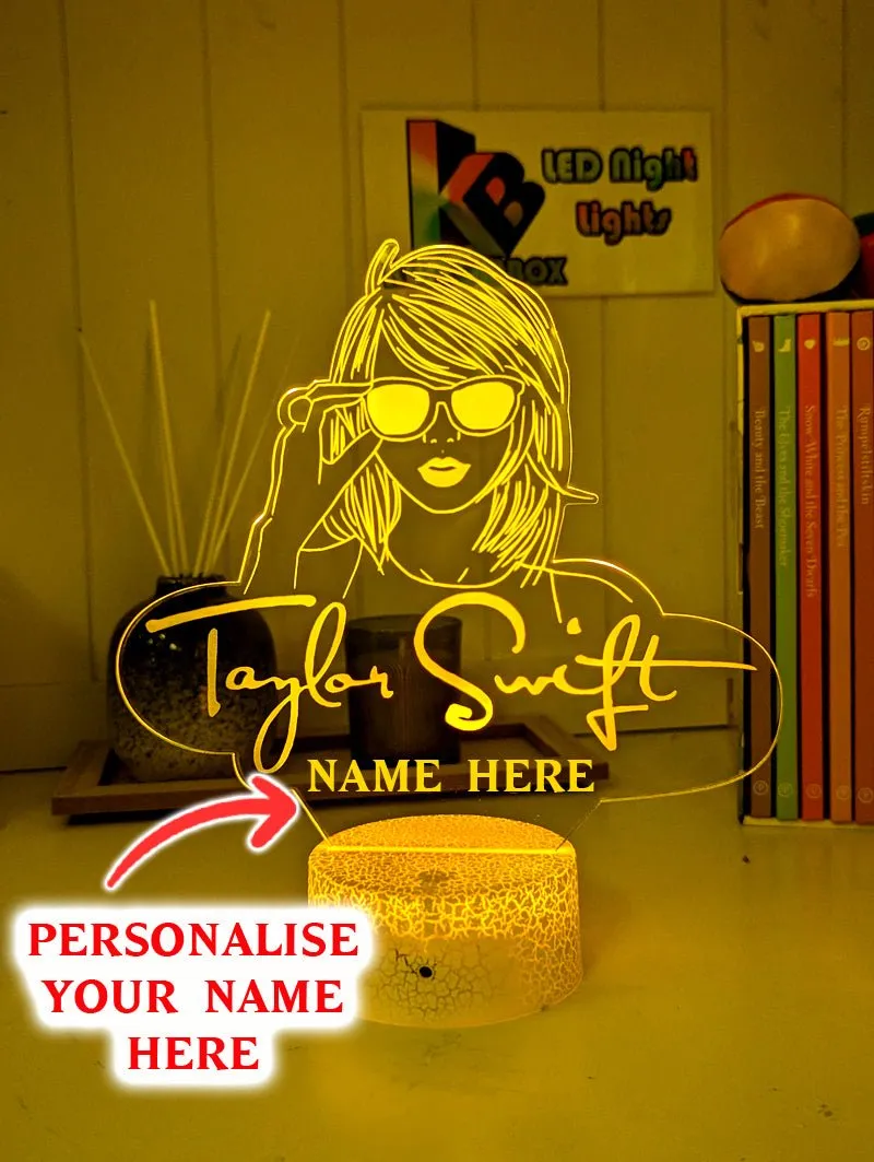 Taylor Swift Era Tour Swiftee Fan 3D LED Night Light Lamp