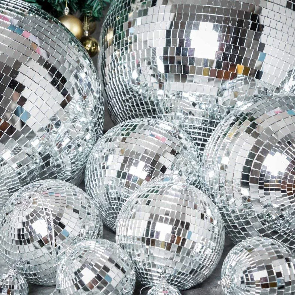 The Decor Affair Your Event with The Spectacular 8-Inch Disco Ball and Hanging Mirror Ball – The Ultimate Dance Floor Enhancement for Unmatched Entertainment