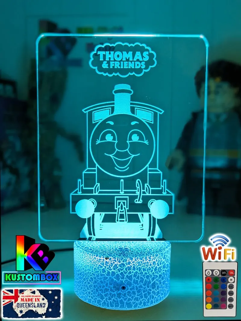 Thomas the Tank 3D LED Night Light Childrens Bedroom Lamp