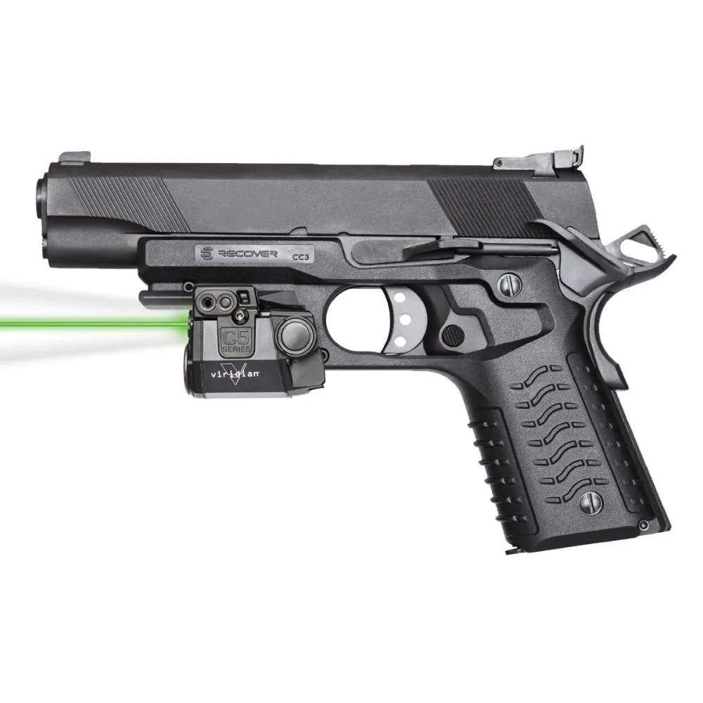 Viridian C5L Greeen Laser Sight   Tactical Light  for Sub-Compact Handgun Pistols, ECR Instant On Technology