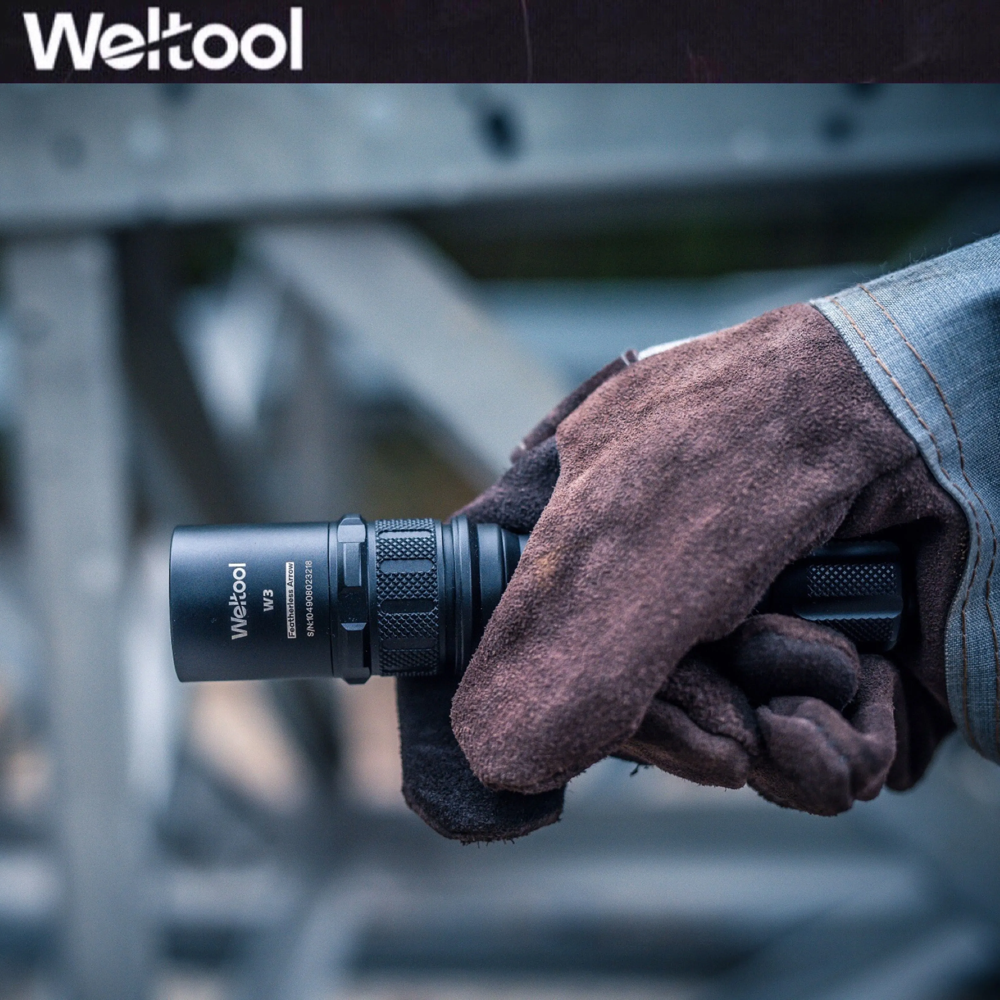 Weltool W3 LEP Flashlight 200LMS 180000CD 848M