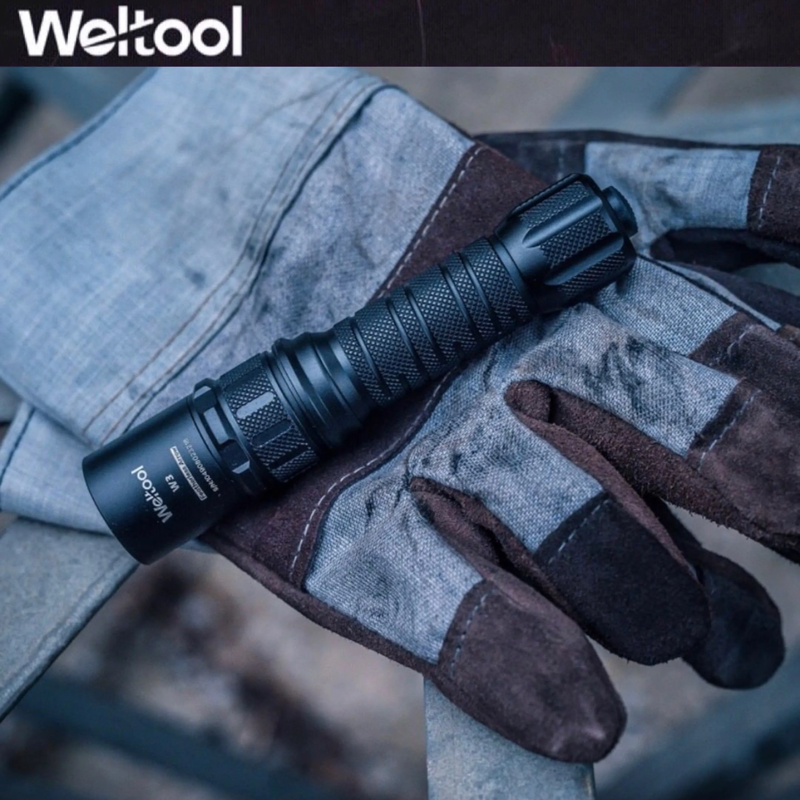 Weltool W3 LEP Flashlight 200LMS 180000CD 848M