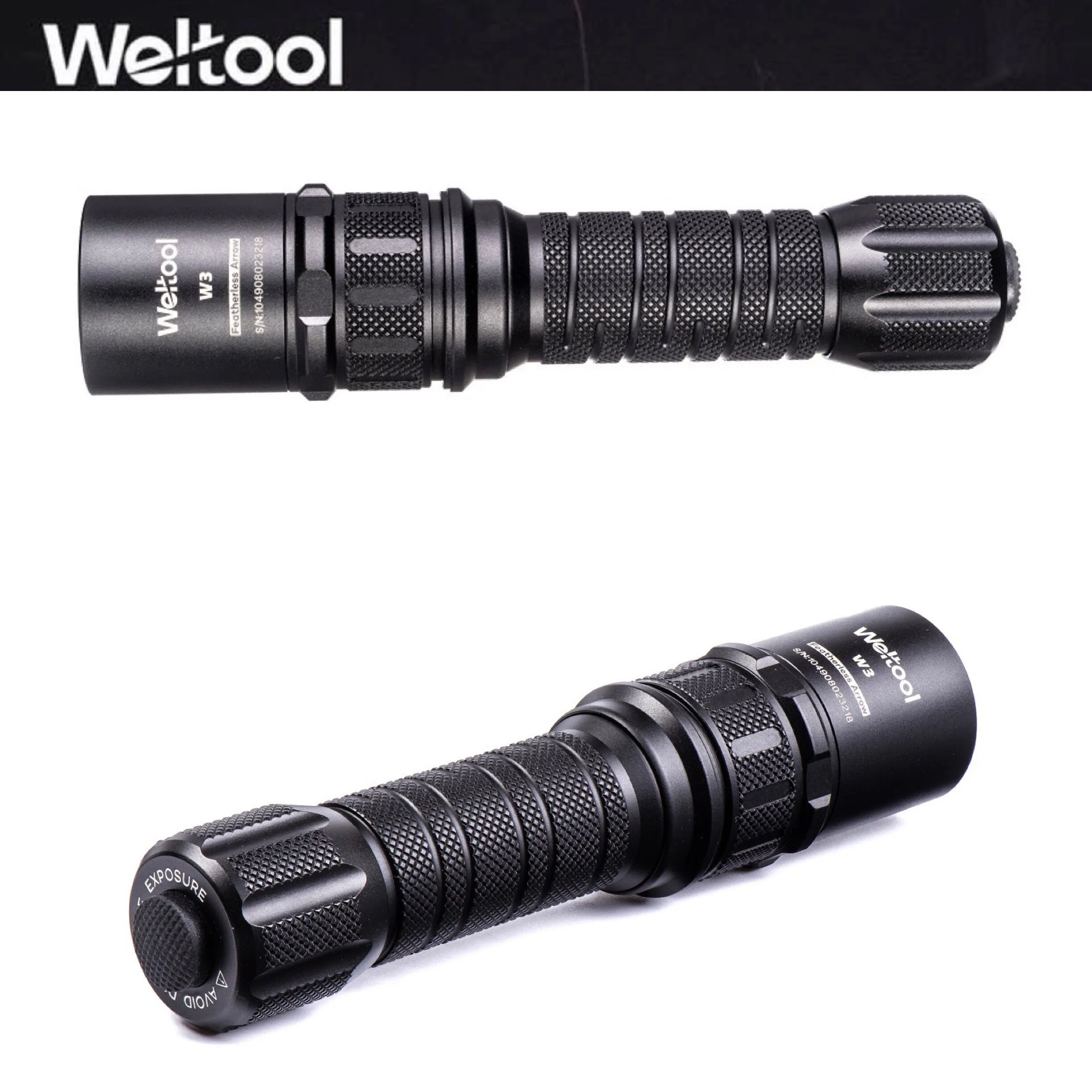 Weltool W3 LEP Flashlight 200LMS 180000CD 848M