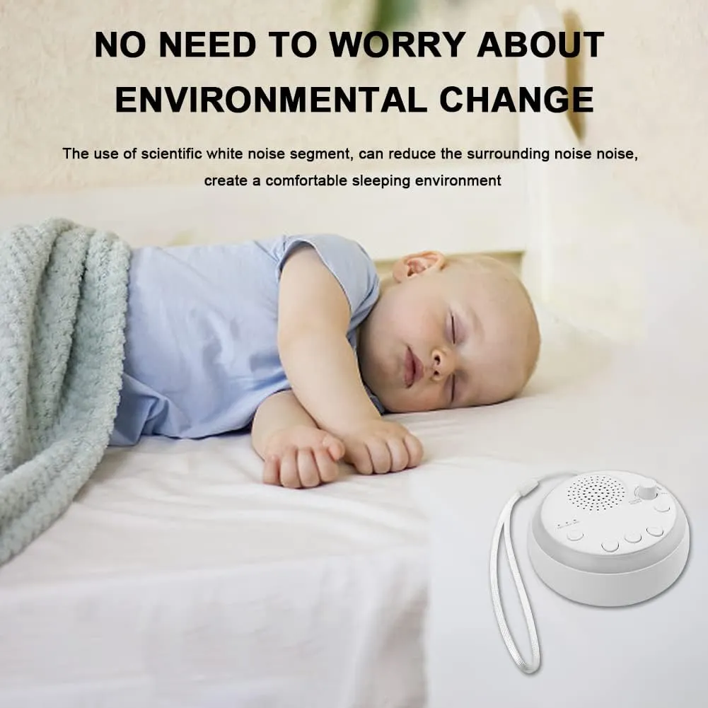 White Noise Machine with 16 Soothing Sounds
